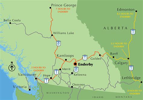 city of enderby|enderby bc map.
